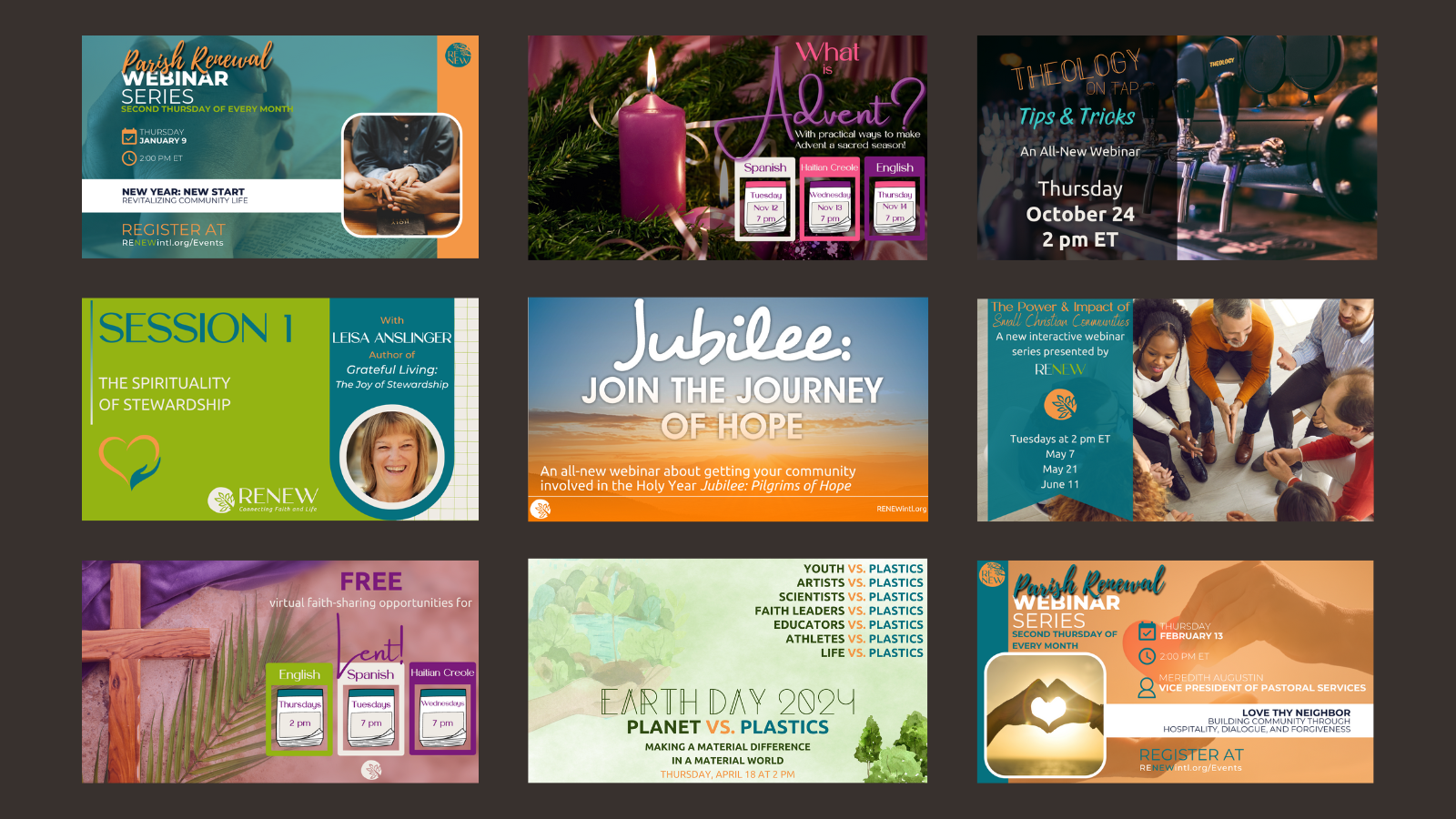 An all-new webinar about getting your community involved in the Holy Year Jubilee Pilgrims of Hope (3)
