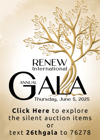 For More Information contact the Development Office 908.769.5400 x114  gala@renewintl.org RENEW International is a 501(c)(3) nonprofit organization. (2)